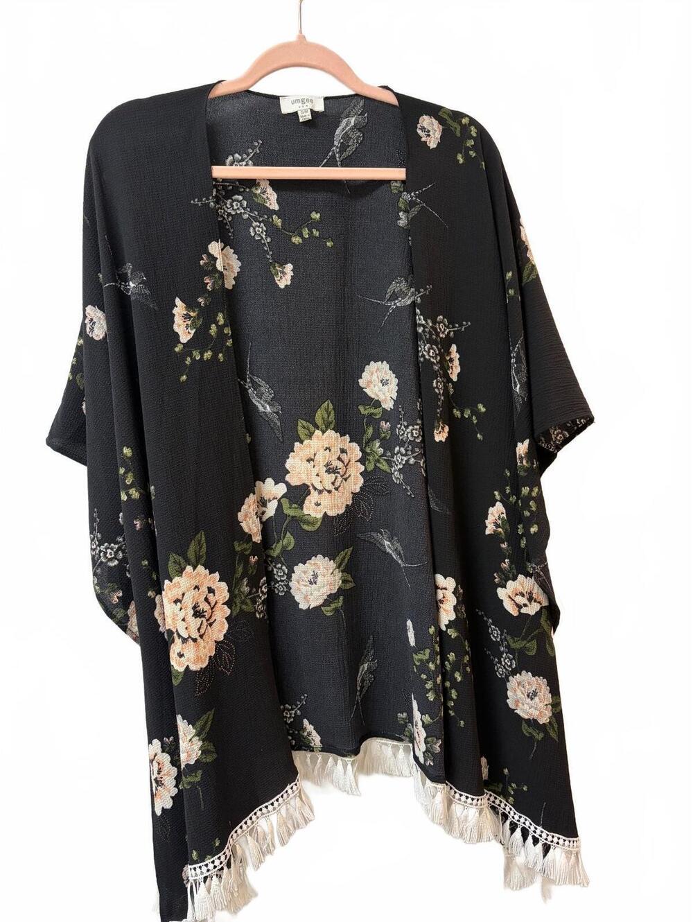 Umgee floral kimono, women's size small